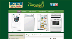 Desktop Screenshot of fitzpatricksfurniture.com